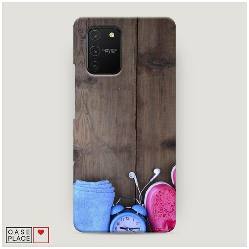 фото Чехол пластиковый samsung galaxy a91 спортивный набор case place
