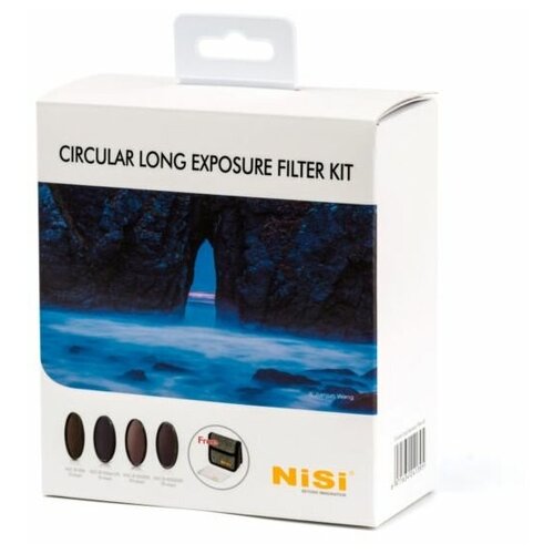 фото Набор круглых светофильтров nisi circular long exposure filter kit 82mm для длинной выдержки