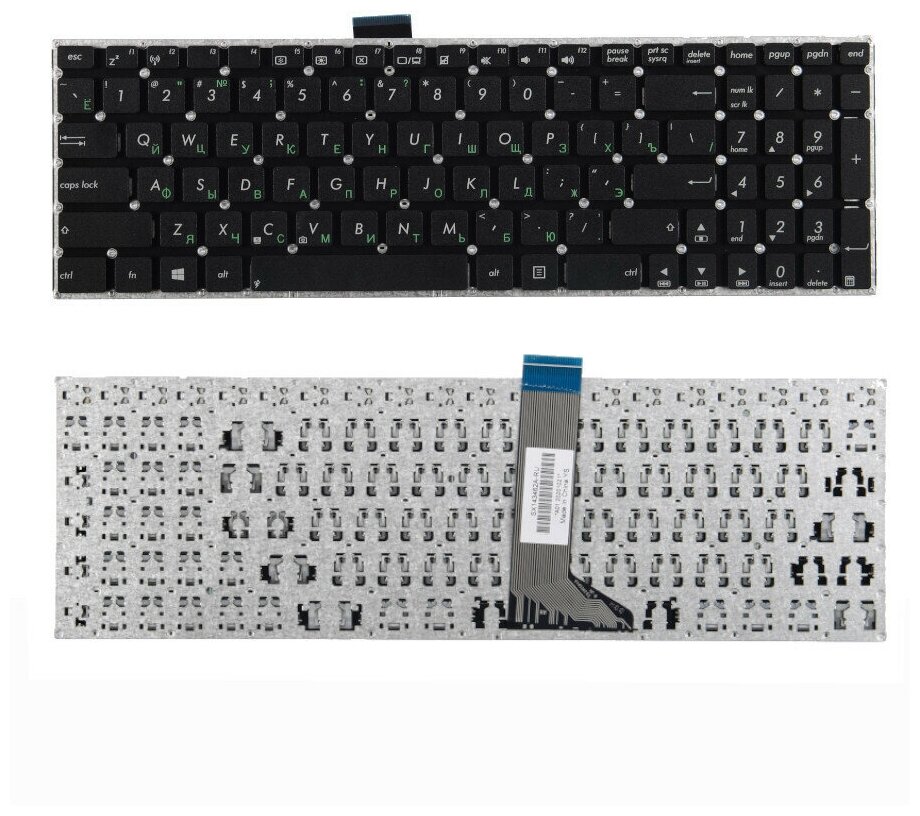 Клавиатура для Asus X553M, X502C, X555L, F553M, X554L, X553MA (V143362ES1, MP-12F53US-5281W) — купить в интернет-магазине по низкой цене на Яндекс Маркете