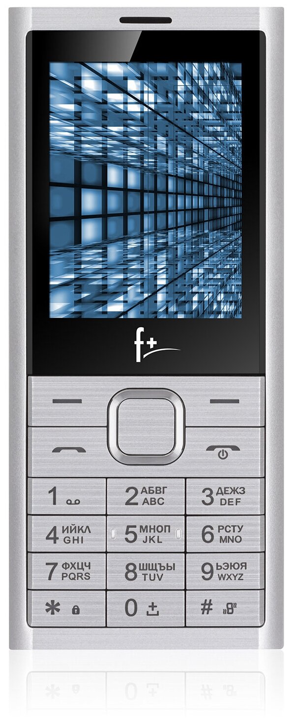 Сотовый телефон F+ B280 Silver