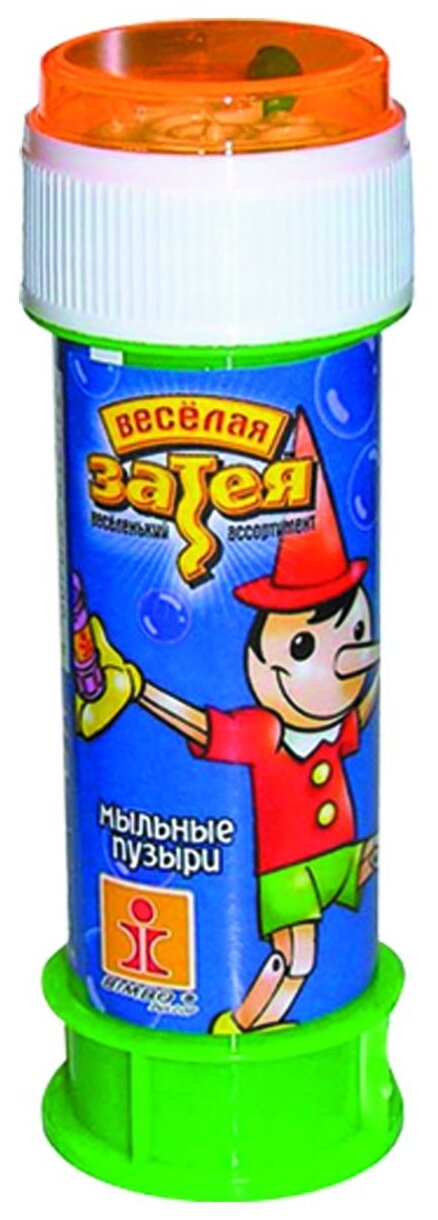 Мыльные пузыри "Пиноккио" (Италия), 60 мл, 1504-0004