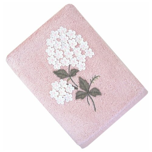 фото Tana home collection полотенце floretta цвет: малиновый (70x140 см) br42181