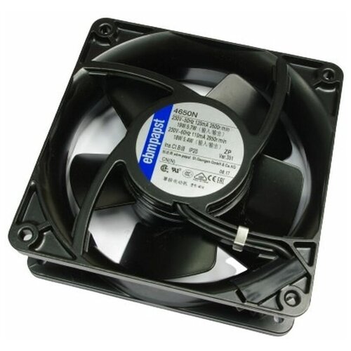 GN650 fan motor двигатель вентилятора (19W/5.7W, 230V, 220x220мм)