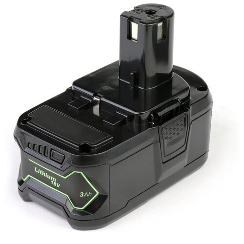 Аккумулятор для инструмента RYOBI (p/n: P104, P103, RB18L30) 3Ah 18V Li-Ion аккумулятор для инструмента ryobi p n p104 p103 rb18l30 3ah 18v li ion