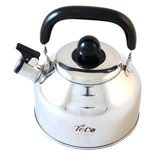 фото Чайник для плиты teco tc-116, нержавейка со свистком, 2,8л