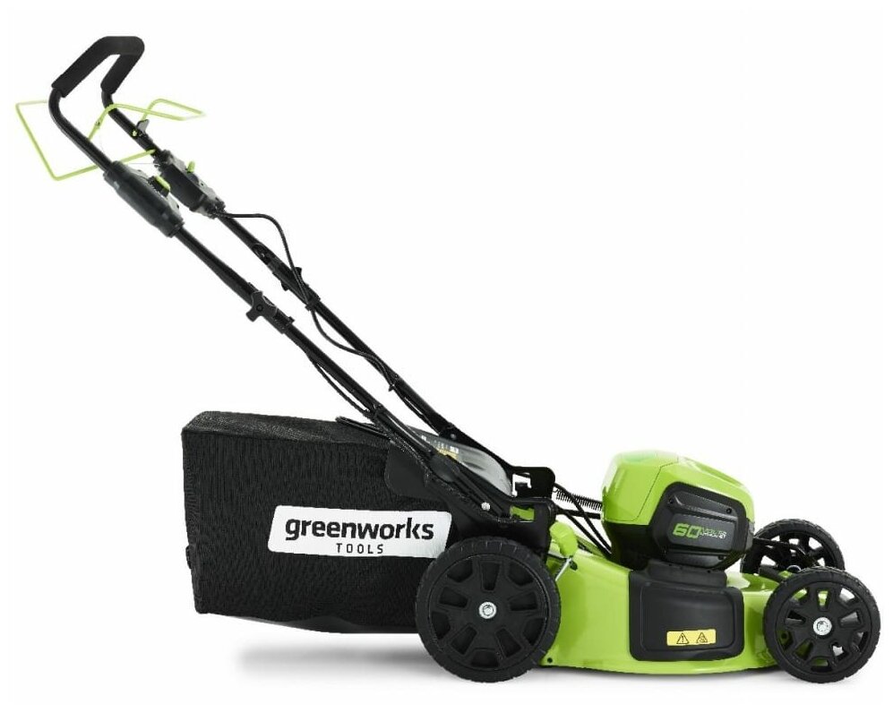 Газонокосилка роторная Greenworks GD60LM46SPK4 (2502907UB) - фотография № 9