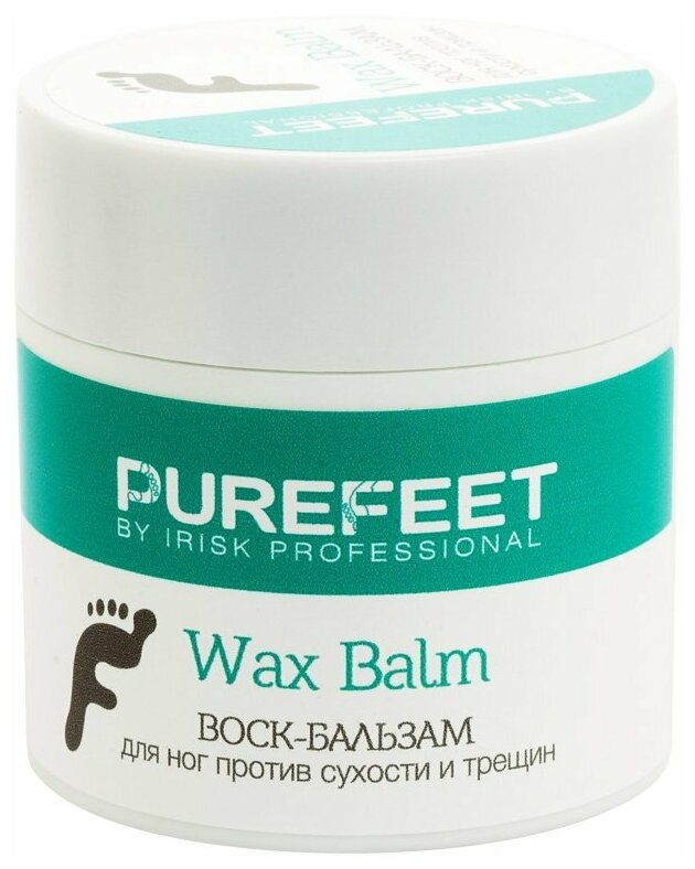 Воск-бальзам для стоп против сухости и трещин PureFeet Wax Balm 50 мл (01)