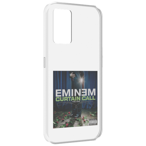 Чехол MyPads Eminem CURTAIN CALL, THE HITS для Oppo K10 4G задняя-панель-накладка-бампер чехол mypads eminem curtain call the hits для xiaomi redmi note 11 4g глобальная версия задняя панель накладка бампер