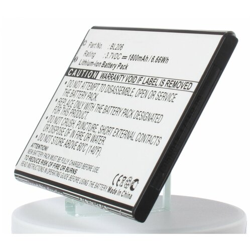 аккумуляторная батарея bl206 для lenovo a630 2500mah Аккумулятор iBatt iB-U1-M2110 1800mAh для Lenovo A630, A600E,