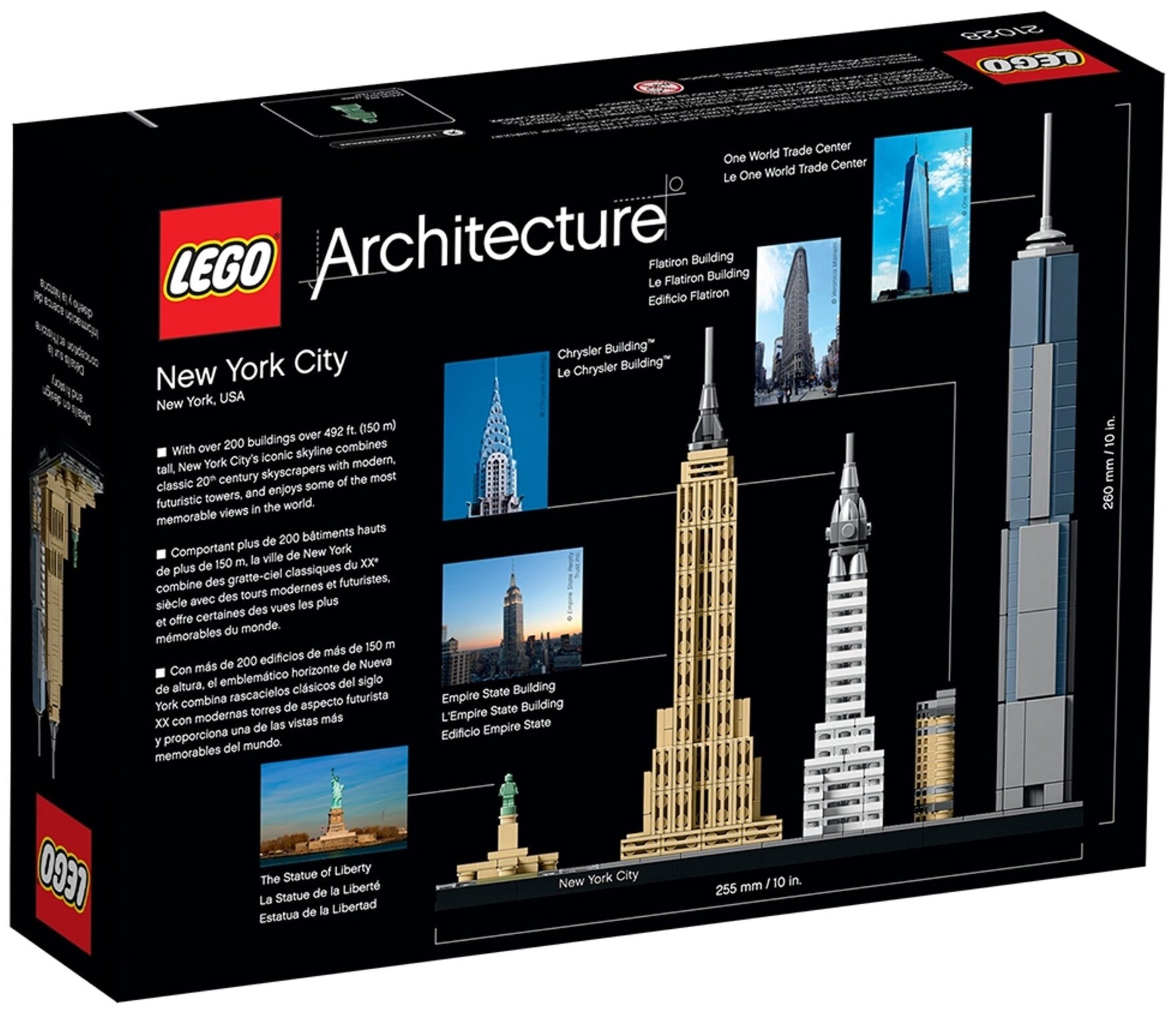 Конструктор LEGO Architecture Архитектура Нью-Йорка, 598 деталей (21028) - фото №8
