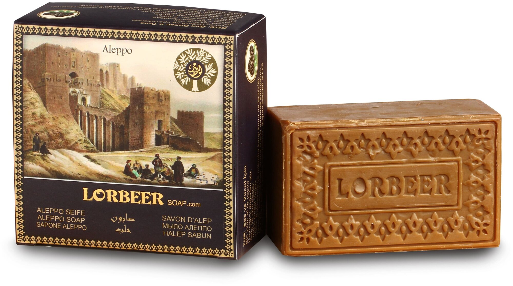 фото Lorbeer Прессованное мыло с эфирным маслом хвои