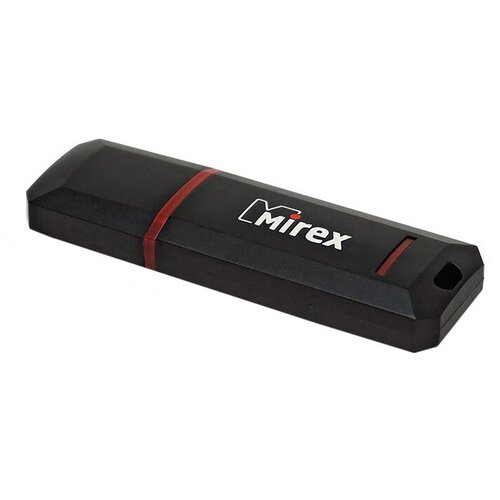 Флешка Mireх KNIGHT BLACK, 8 Гб, USB2.0, чт до 25 Мб/с, зап до 15 Мб/с, черная