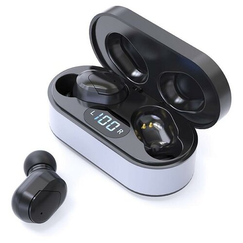 Беспроводные наушники JS1 вакуумные черные 1000₽