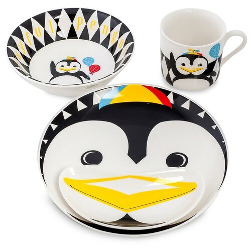 фото Набор посуды пингвин на 1 персону topchoice
