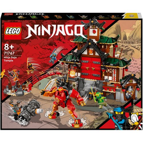 конструктор lego ninjago 71759 храм ниндзя дракона 161 дет Конструктор LEGO Ninjago 71767 Храм-додзё ниндзя, 1394 дет.