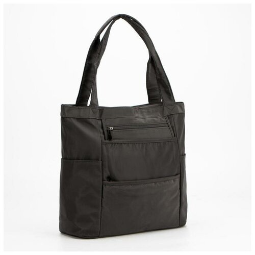 фото Market-space сумка спортивная, отдел на молнии, 5 наружных карманов, цвет серый