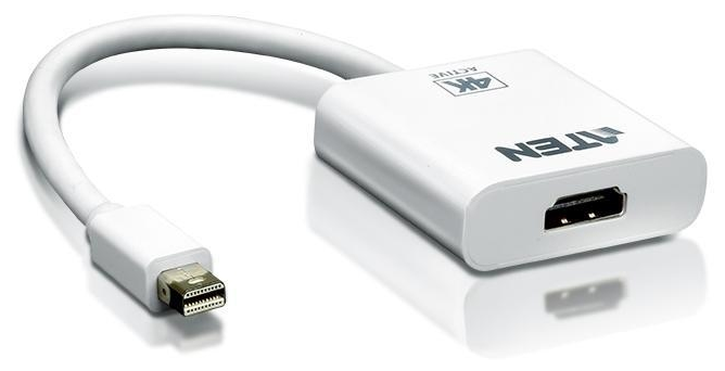 Активный конвертер интерфейса ATEN из Mini DisplayPort в 4K HDMI , VC981-AT