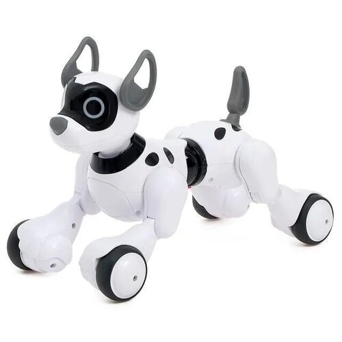 фото Робот-игрушка радиоуправляемая собака , световые и звуковые эффекты, русская озвучка нет бренда