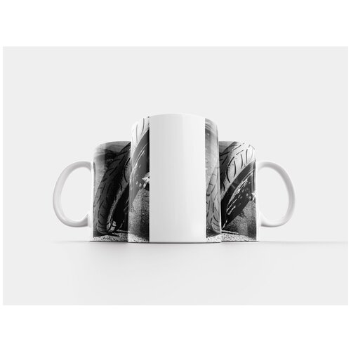 фото Кружка "колесо, мотоцикл, смотрел колесо" 320 мл lotsprints