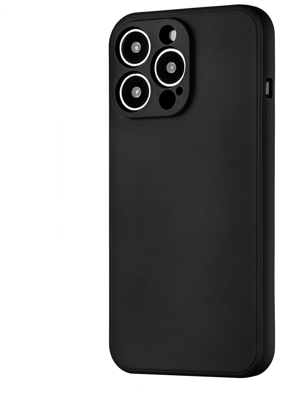 Чехол uBear Touch case для iPhone 13 Pro силикон soft touch черный