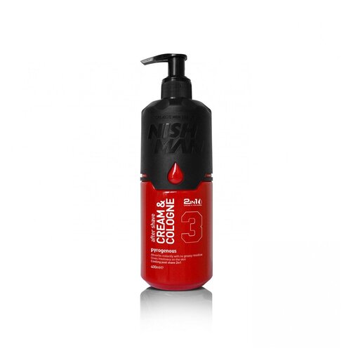 NISHMAN Крем после бритья NISHMAN 03 AFTER SHAVE CREAM COLOGNE 2IN1 PYROGENEOUS 200 ml