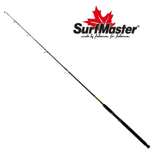 Спиннинг одночастный стекло Surf Master 1217-1 Black Wolf (300-500гр) 1.65 м с тюльпаном окунь морской б г г к 300 500 остров кг