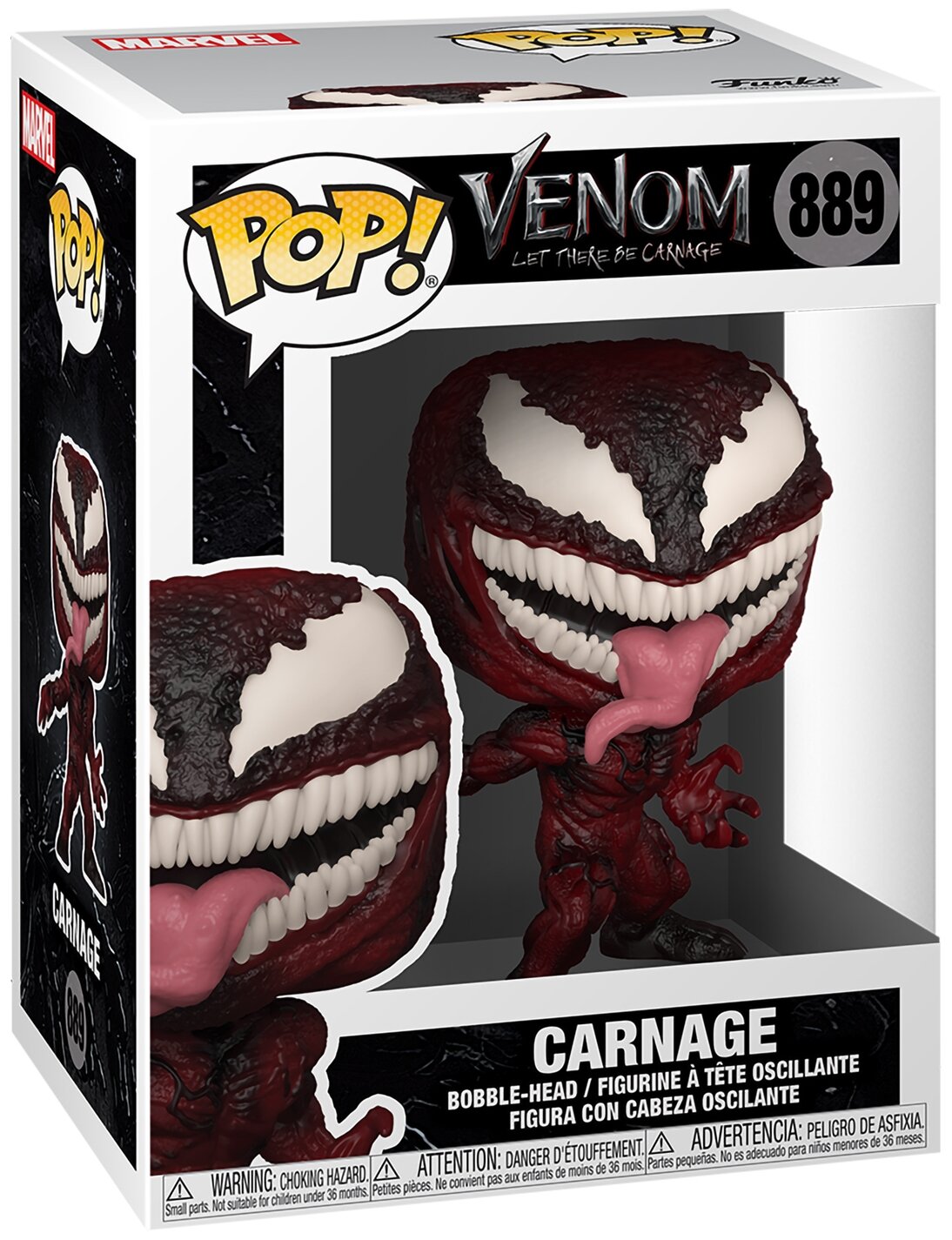 Фигурка Funko Marvel Venom 2 Carnage 56303, 10 см - фото №5