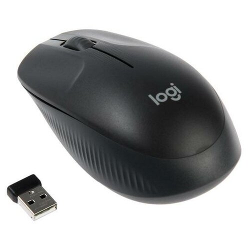 Мышь беспроводная Logitech M190 оптическая 1000DPI черная