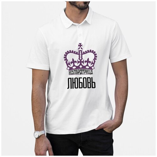 фото Поло coolpodarok, размер 60, белый