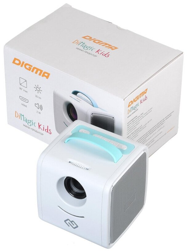 Проектор DIGMA DiMagic Kids 320x240 500:1 30 лм LCD 042 кг