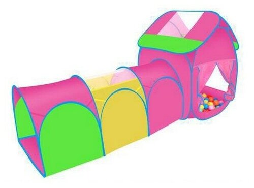 Игровой домик-палатка Shantou нейлоновый, с тоннелем, в сумке