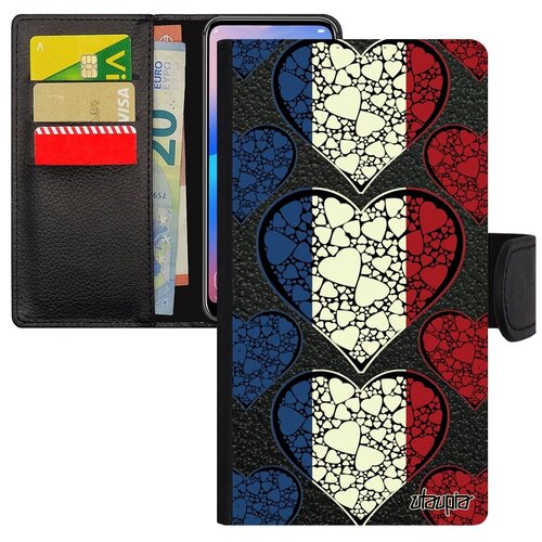 фото Защитный чехол книжка для // apple iphone xr // "флаг голландии с сердцем" дизайн страна, utaupia, цветной