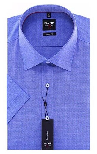 Рубашка OLYMP, размер 39, синий
