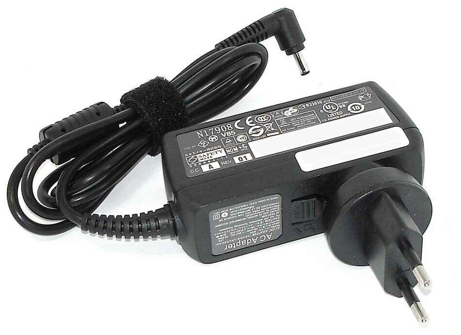 Блок питания Vbparts 19V 2.37A 4.0x1.35mm 45W Travel Charger OEM для ASUS 059097