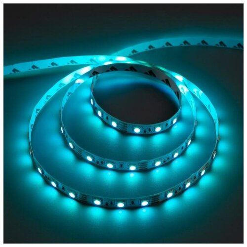 Комплект светодиодной ленты URM, 5050, 60 LED/м, 14.4 Вт/м, 12В, IP20, RGB, 5 м