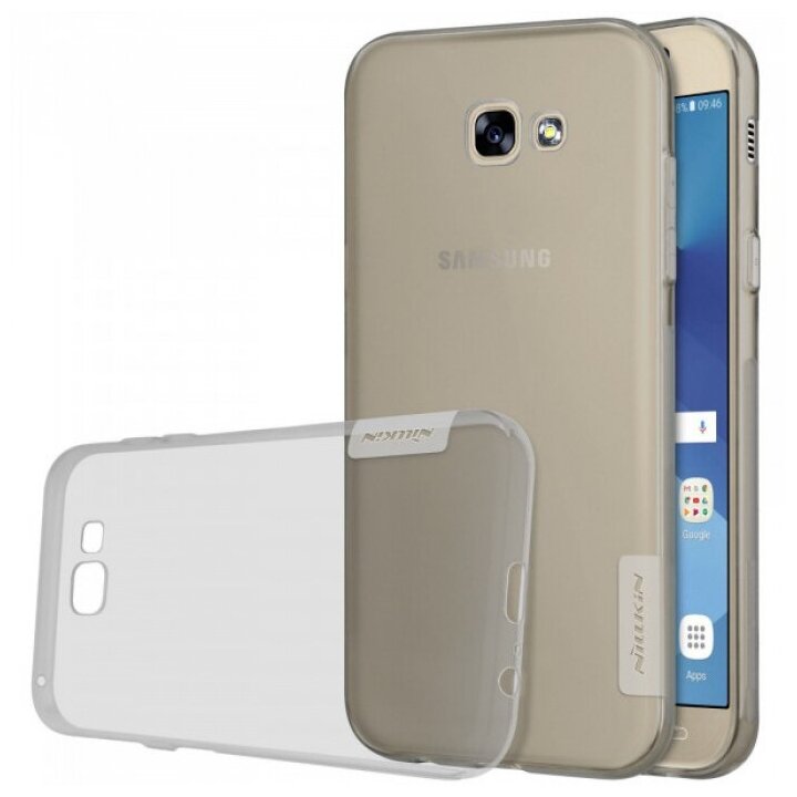 Накладка Nillkin Nature TPU Case силиконовая для Samsung Galaxy A5 (2017) A520 прозрачно-черная
