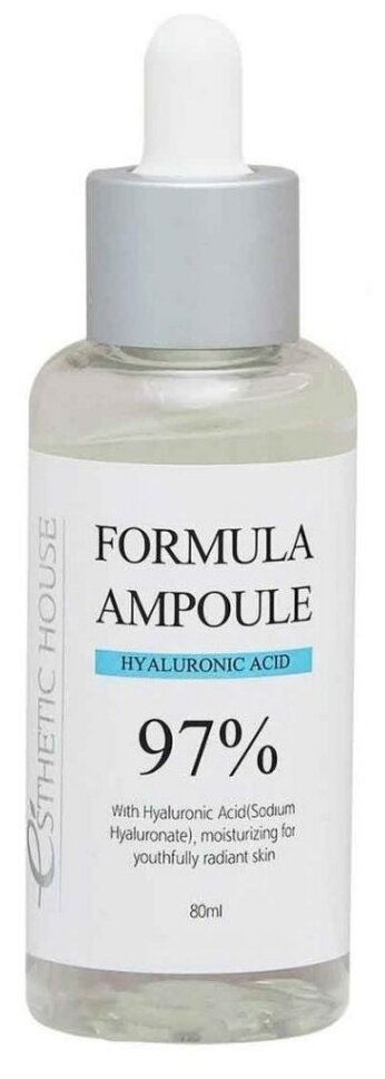 Esthetic House Formula Ampoule Hyaluronic Acid Сыворотка для лица, 80 мл - фотография № 1