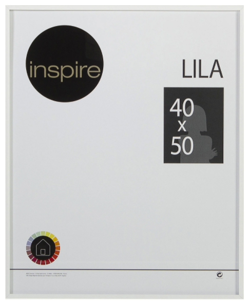 Рамка Inspire «Lila» 40х50 см цвет белый