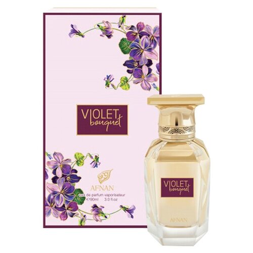 Afnan Perfumes Женский Violet Bouquet Парфюмированная вода (edp) 100мл afnan perfumes унисекс tribute pink парфюмированная вода edp в коробке 100мл