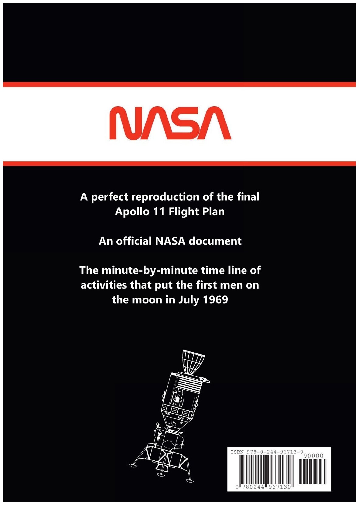 Apollo 11 Flight Plan. План полета Аполлона-11: на англ. яз.