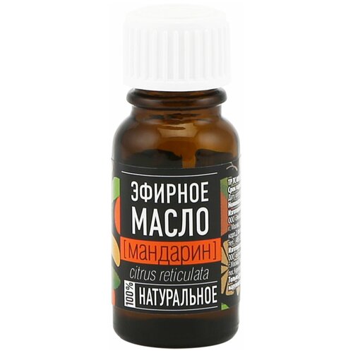 Масло эфирное АромаБио мандарин 10мл аромабио масло эфирное мандарин 10мл