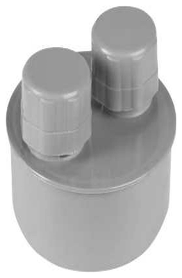 Аэратор канализационный (вакуумный клапан) 50 мм | код 26000050 | VALFEX (2шт. в упак.)
