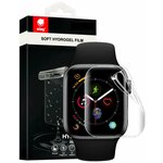 Гидрогелевая пленка 3D Ainy для Apple Watch series 4/5/6/SE, 40 mm, 2 шт - изображение