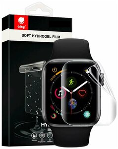 Фото Гидрогелевая пленка 3D Ainy для Apple Watch series 4/5/6/SE, 40 mm, 2 шт