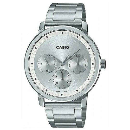 Наручные часы CASIO Collection MTP-B305D-7E, мультиколор, серебряный