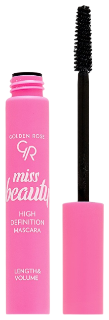 Golden Rose Тушь для ресниц Miss Beauty High Definition, черный