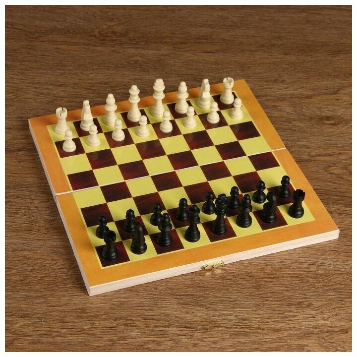 Игра настольная "Шахматы", 29 х 29 см, микс