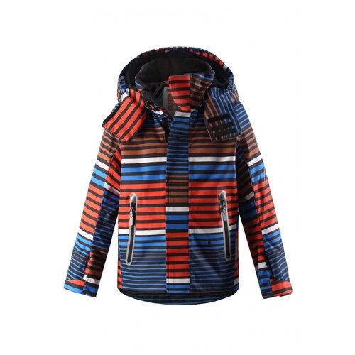 фото Куртка reima, демисезон/зима, размер 92, оранжевый, синий