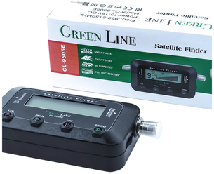 Green line SatFinder GL-9505E Измеритель сигнала.