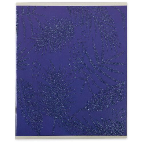 SVETOCH Тетрадь Shine A5 48 л. на скобе 60 г/кв. м , белизна 90 % клетка SVT_480621_05 фиолетовый